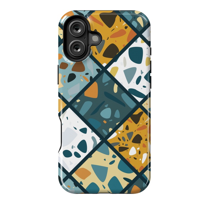 iPhone 16 Plus StrongFit Terrazzo 020 by Jelena Obradovic