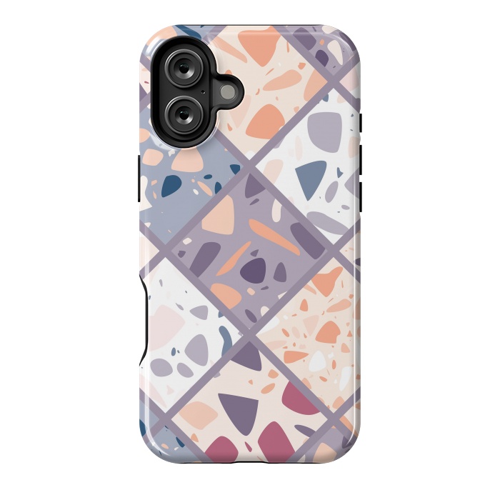 iPhone 16 Plus StrongFit Terrazzo 021 by Jelena Obradovic