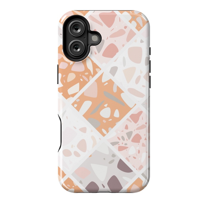 iPhone 16 Plus StrongFit Terrazzo 022 by Jelena Obradovic