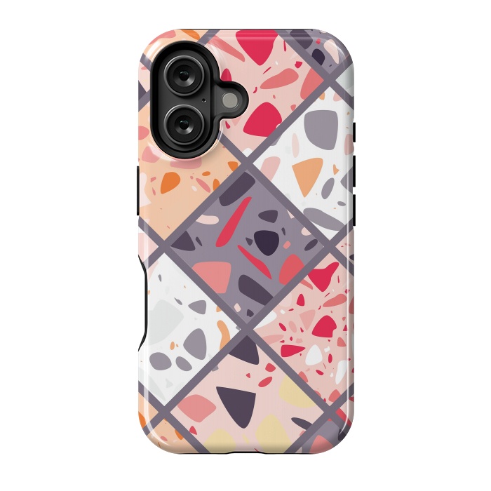 iPhone 16 StrongFit Terrazzo 023 by Jelena Obradovic