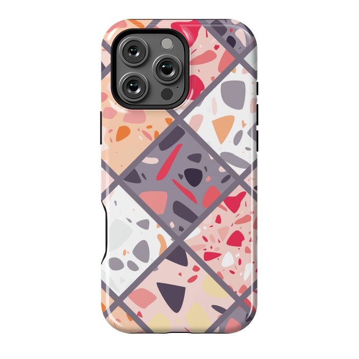 iPhone 16 Pro Max StrongFit Terrazzo 023 by Jelena Obradovic