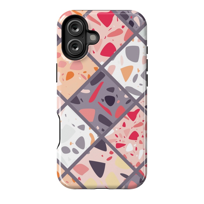 iPhone 16 Plus StrongFit Terrazzo 023 by Jelena Obradovic