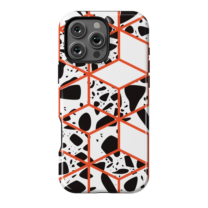 iPhone 16 Pro Max StrongFit Terrazzo 025 by Jelena Obradovic