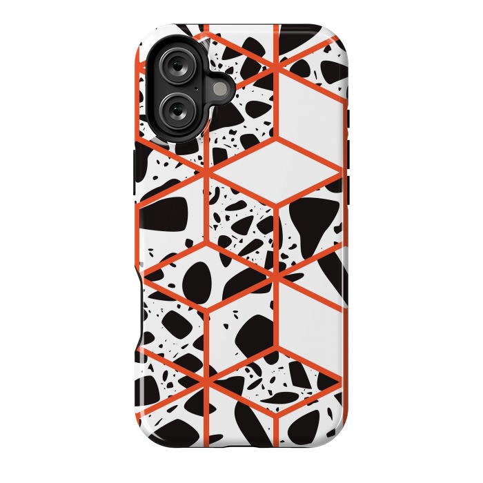 iPhone 16 Plus StrongFit Terrazzo 025 by Jelena Obradovic