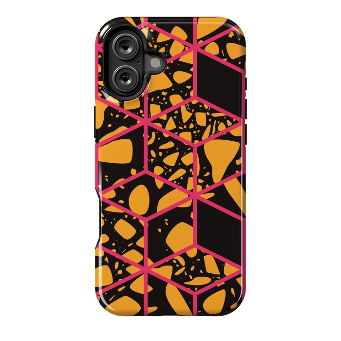 iPhone 16 Plus StrongFit Terrazzo 026 by Jelena Obradovic