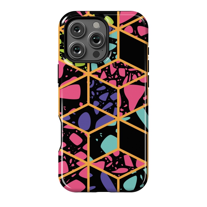 iPhone 16 Pro Max StrongFit Terrazzo 027 by Jelena Obradovic