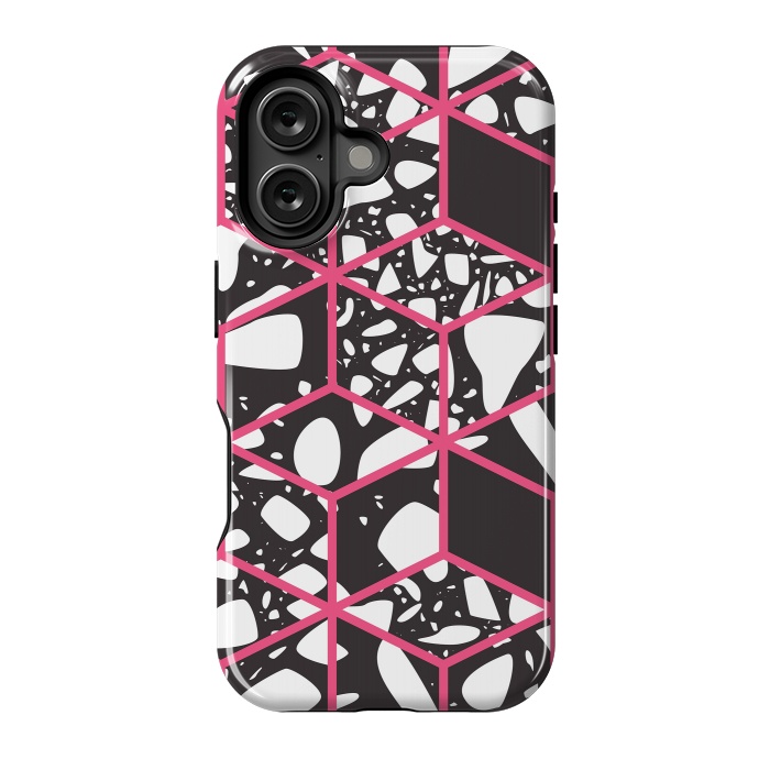 iPhone 16 StrongFit Terrazzo 028 by Jelena Obradovic