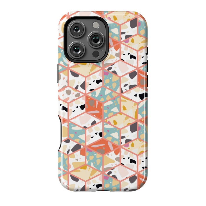 iPhone 16 Pro Max StrongFit Terrazzo 031 by Jelena Obradovic