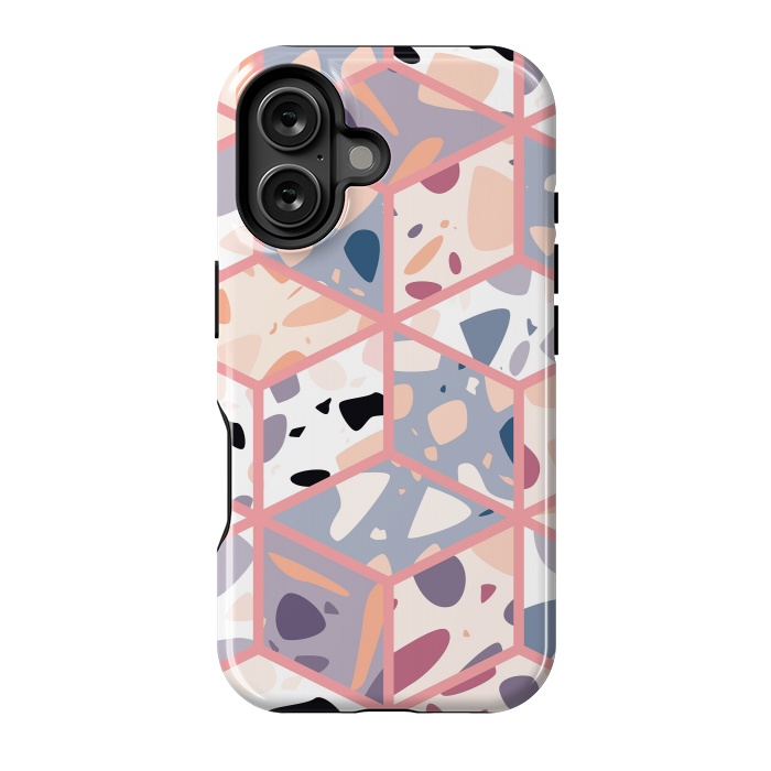 iPhone 16 StrongFit Terrazzo 034 by Jelena Obradovic