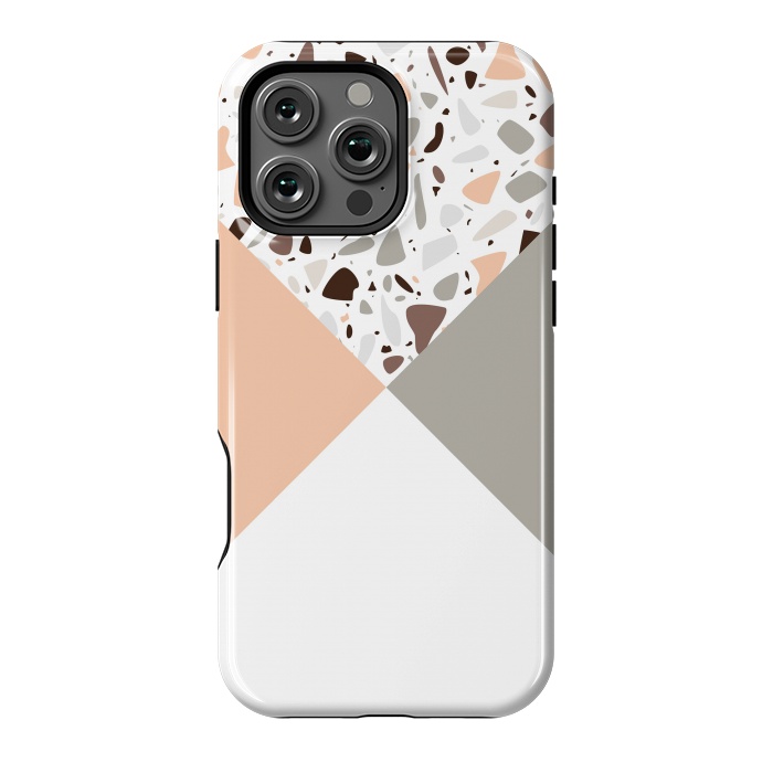 iPhone 16 Pro Max StrongFit Terrazzo 037 by Jelena Obradovic