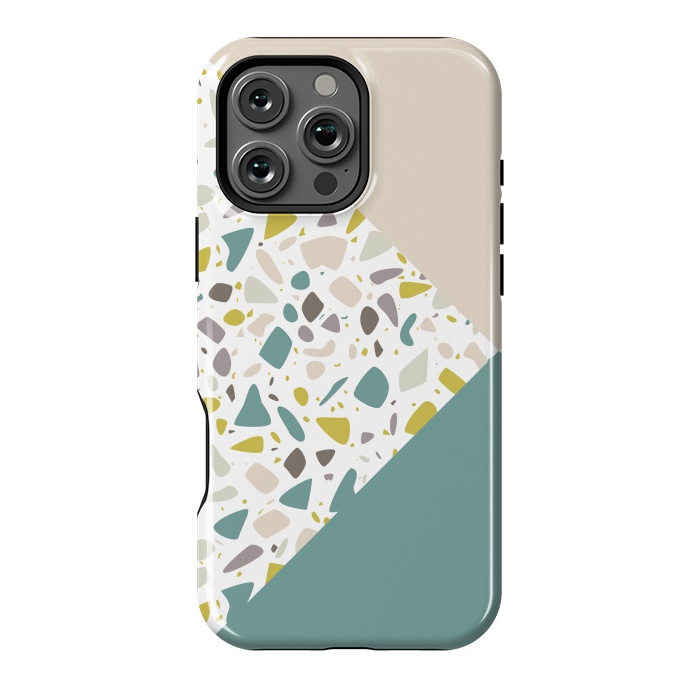 iPhone 16 Pro Max StrongFit Terrazzo 038 by Jelena Obradovic