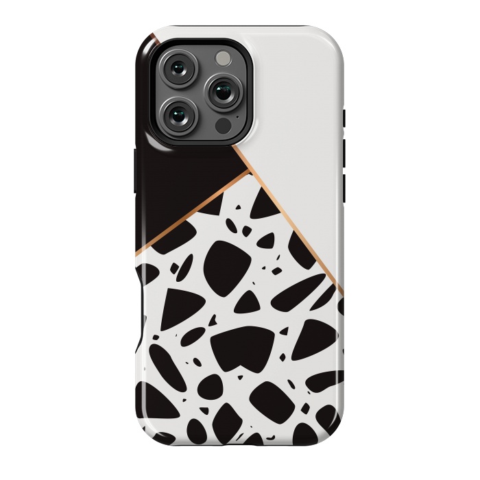 iPhone 16 Pro Max StrongFit Terrazzo 040 by Jelena Obradovic