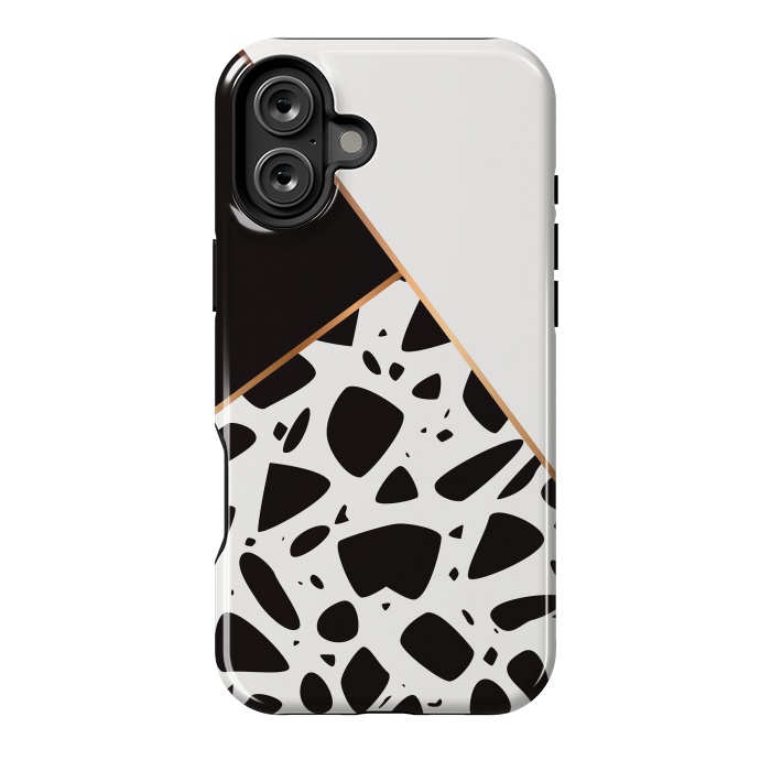 iPhone 16 Plus StrongFit Terrazzo 040 by Jelena Obradovic