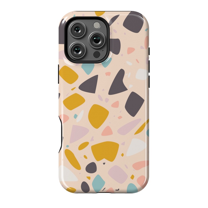 iPhone 16 Pro Max StrongFit Terrazzo 042 by Jelena Obradovic