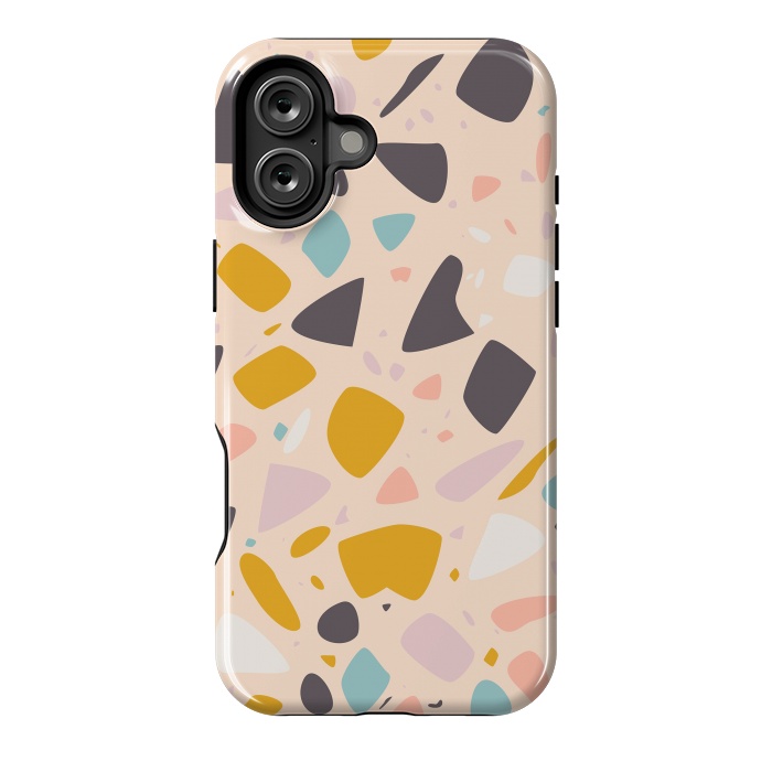 iPhone 16 Plus StrongFit Terrazzo 042 by Jelena Obradovic