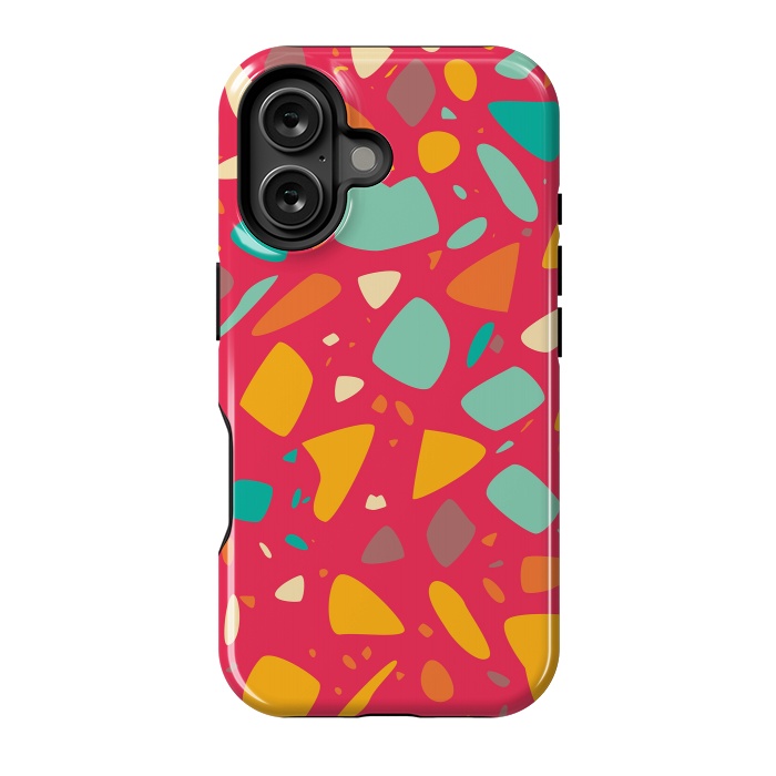 iPhone 16 StrongFit Terrazzo 043 by Jelena Obradovic