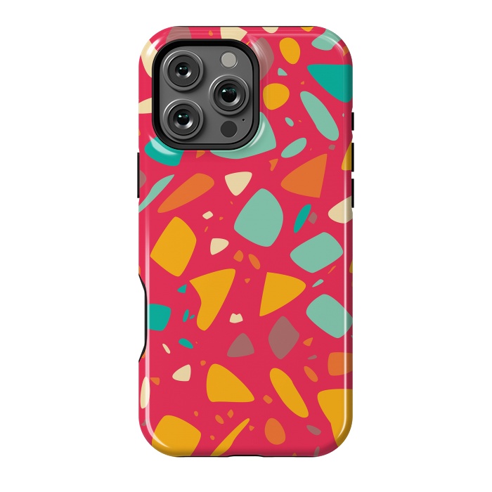 iPhone 16 Pro Max StrongFit Terrazzo 043 by Jelena Obradovic