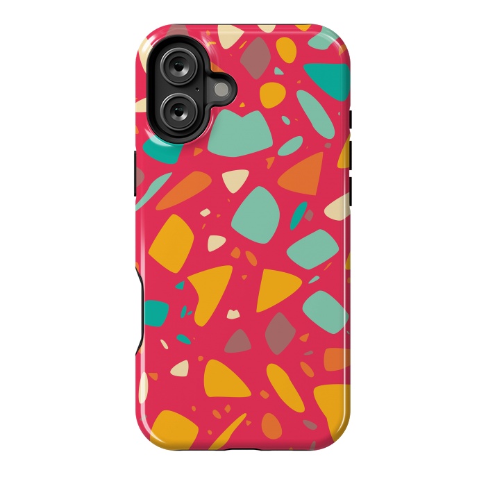 iPhone 16 Plus StrongFit Terrazzo 043 by Jelena Obradovic