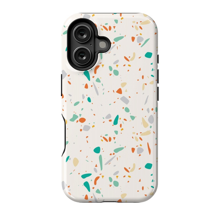 iPhone 16 StrongFit Terrazzo 044 by Jelena Obradovic