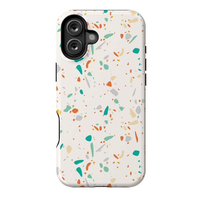 iPhone 16 Plus StrongFit Terrazzo 044 by Jelena Obradovic