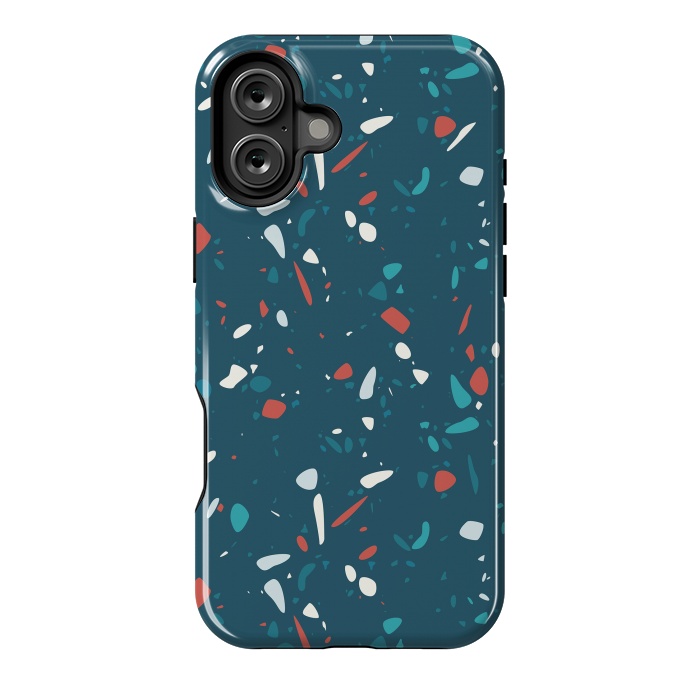 iPhone 16 Plus StrongFit Terrazzo 045 by Jelena Obradovic