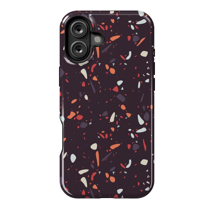 iPhone 16 Plus StrongFit Terrazzo 046 by Jelena Obradovic