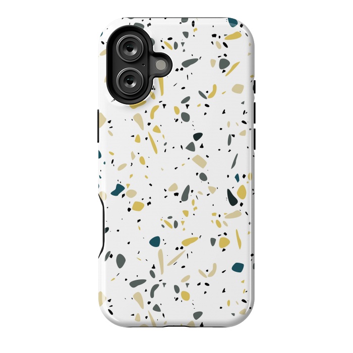 iPhone 16 Plus StrongFit Terrazzo 049 by Jelena Obradovic