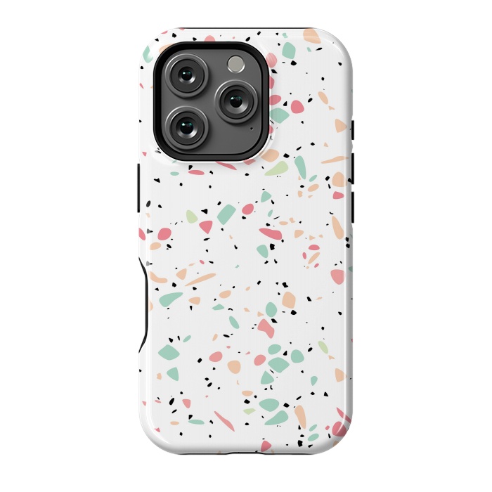 iPhone 16 Pro StrongFit Terrazzo 050 by Jelena Obradovic