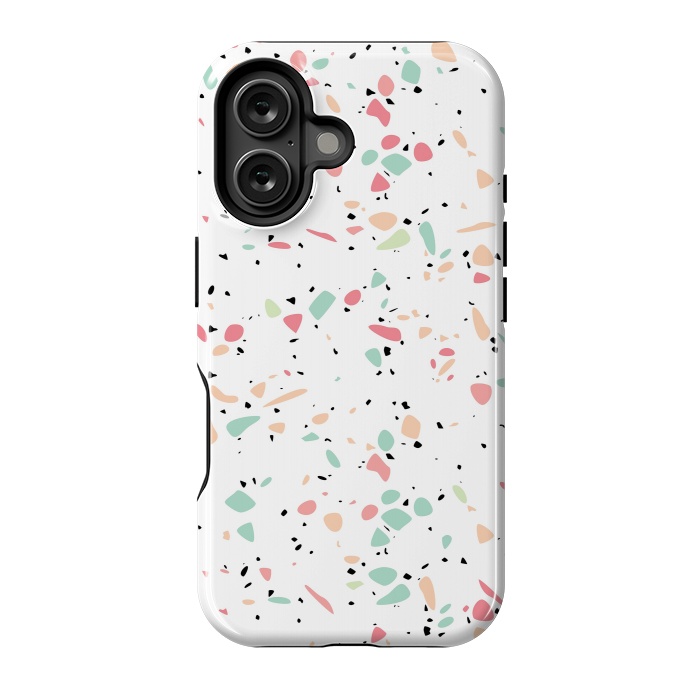 iPhone 16 StrongFit Terrazzo 050 by Jelena Obradovic