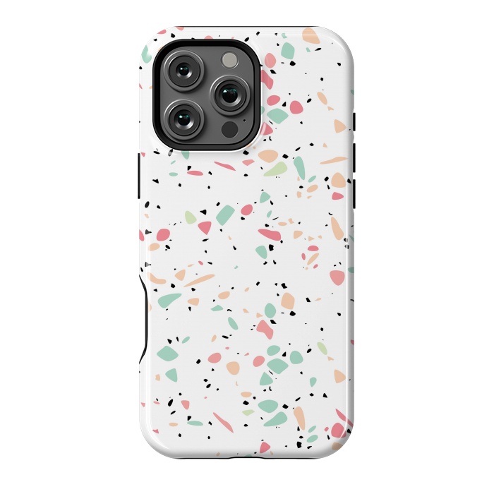 iPhone 16 Pro Max StrongFit Terrazzo 050 by Jelena Obradovic