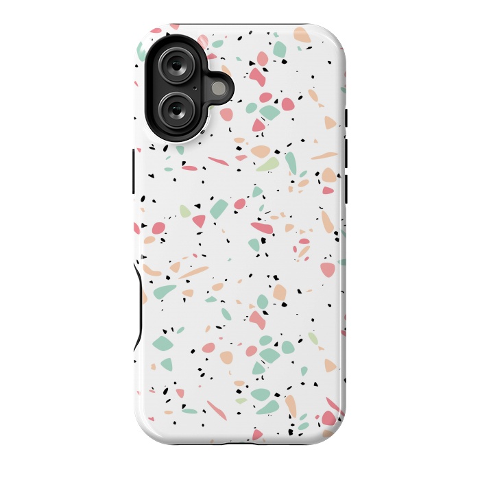 iPhone 16 Plus StrongFit Terrazzo 050 by Jelena Obradovic