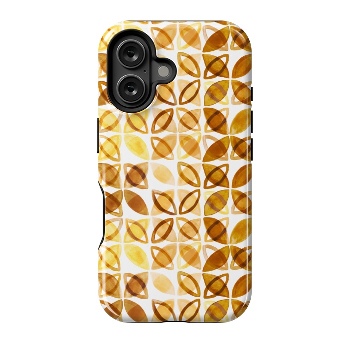 iPhone 16 StrongFit 70's Watercolor Pattern  by Tigatiga