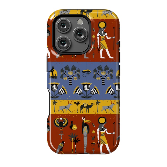 iPhone 16 Pro StrongFit african pattern 4  by MALLIKA