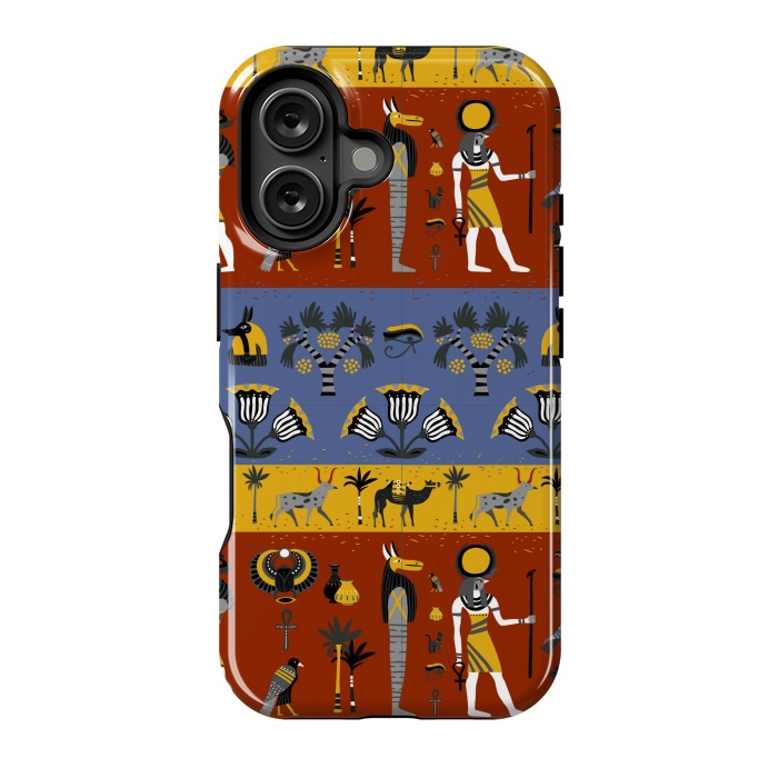 iPhone 16 StrongFit african pattern 4  by MALLIKA