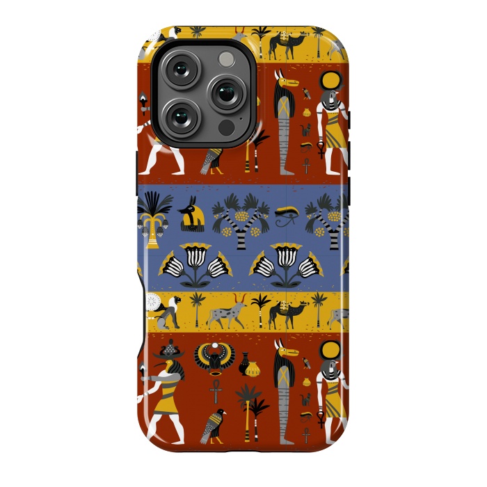 iPhone 16 Pro Max StrongFit african pattern 4  by MALLIKA