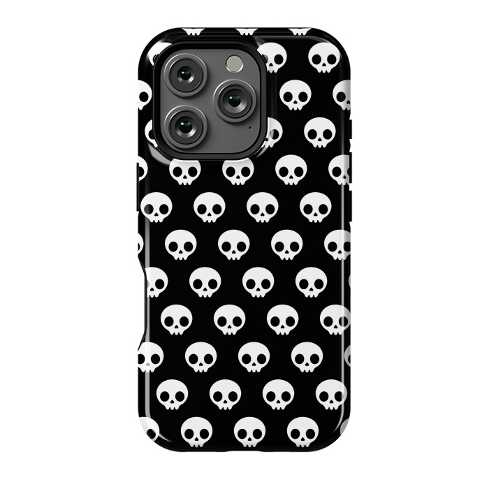 iPhone 16 Pro StrongFit Cute skulls by Laura Nagel