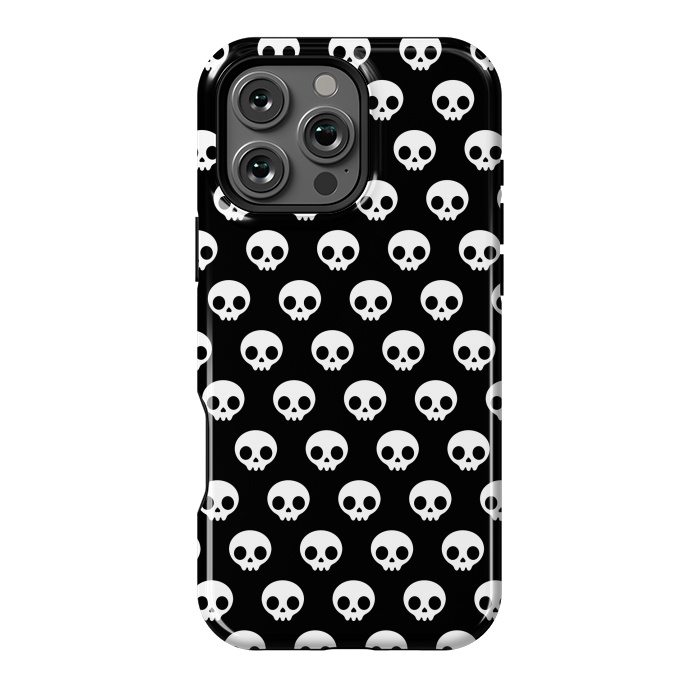 iPhone 16 Pro Max StrongFit Cute skulls by Laura Nagel