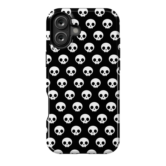 iPhone 16 Plus StrongFit Cute skulls by Laura Nagel