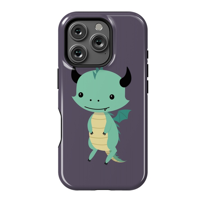 iPhone 16 Pro StrongFit Cute dragon by Laura Nagel