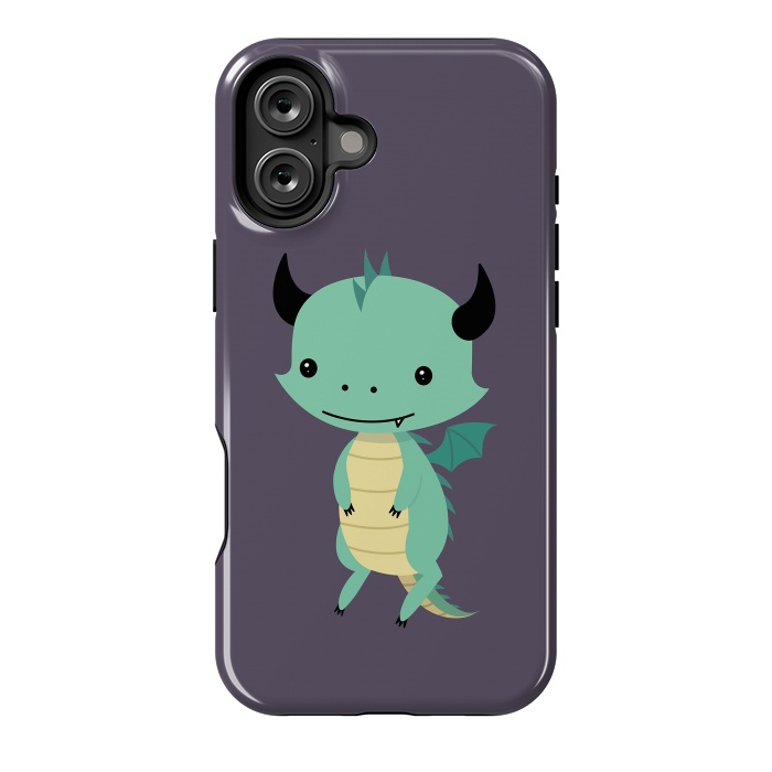 iPhone 16 Plus StrongFit Cute dragon by Laura Nagel