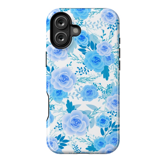 iPhone 16 Plus StrongFit Blue roses by Jms