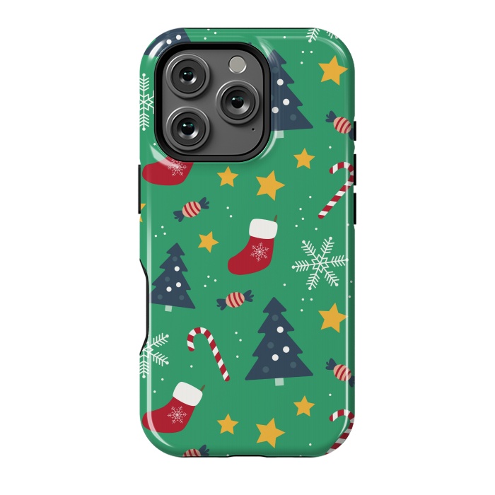 iPhone 16 Pro StrongFit christmas tree love by MALLIKA