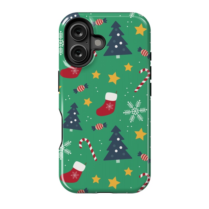 iPhone 16 StrongFit christmas tree love by MALLIKA