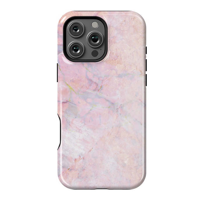 iPhone 16 Pro Max StrongFit Soft pink marble by Oana 