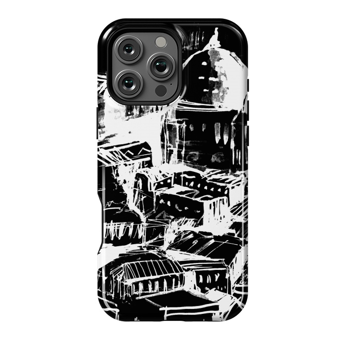 iPhone 16 Pro Max StrongFit Venice cityscape ink sketch by Oana 