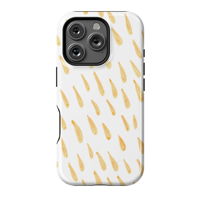 iPhone 16 Pro StrongFit Yellow Art by Joanna Vog