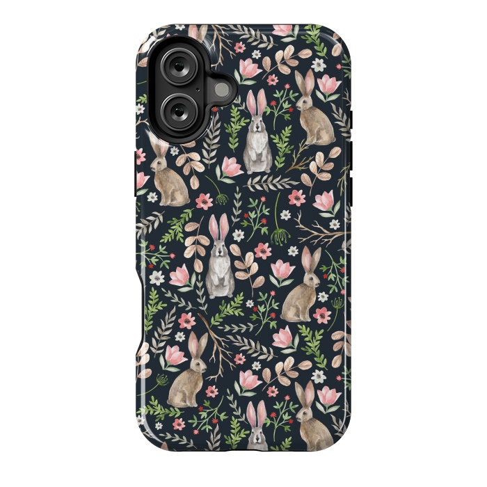 iPhone 16 Plus StrongFit Cute rabbits by Julia Badeeva