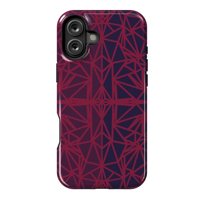 iPhone 16 Plus StrongFit Polygonal elegant pattern by Dhruv Narelia