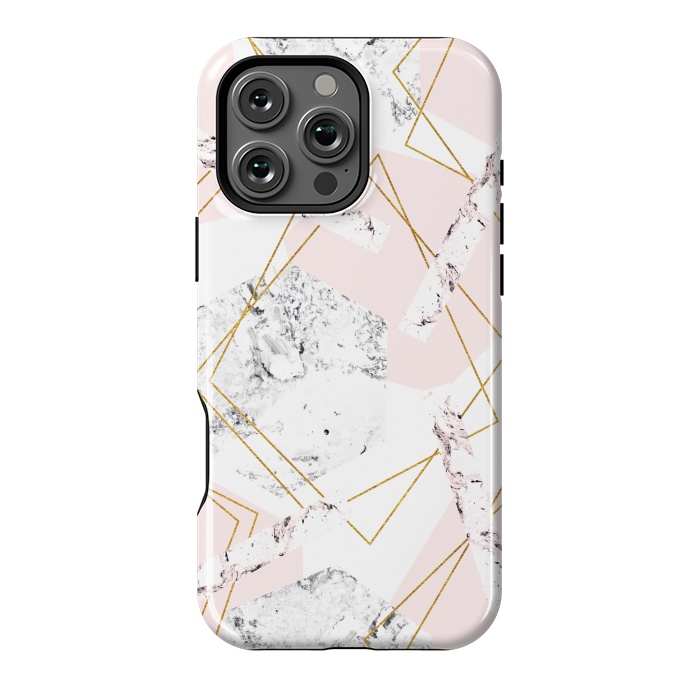 iPhone 16 Pro Max StrongFit Marble and abstract frames by Julia Badeeva