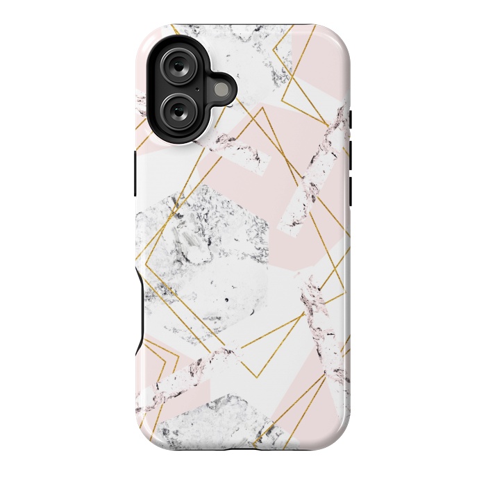 iPhone 16 Plus StrongFit Marble and abstract frames by Julia Badeeva